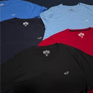 Hollister men’s extra large tshirts -lot of 5 XL